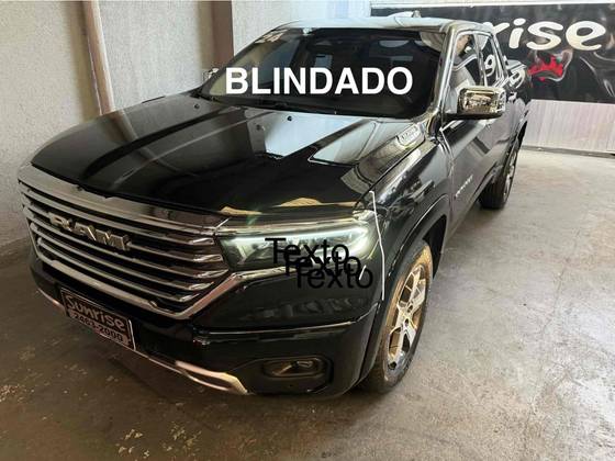 RAM RAMPAGE 2.0 HURRICANE 4 TURBO GASOLINA LARAMIE 4X4 AUTOMÁTICO